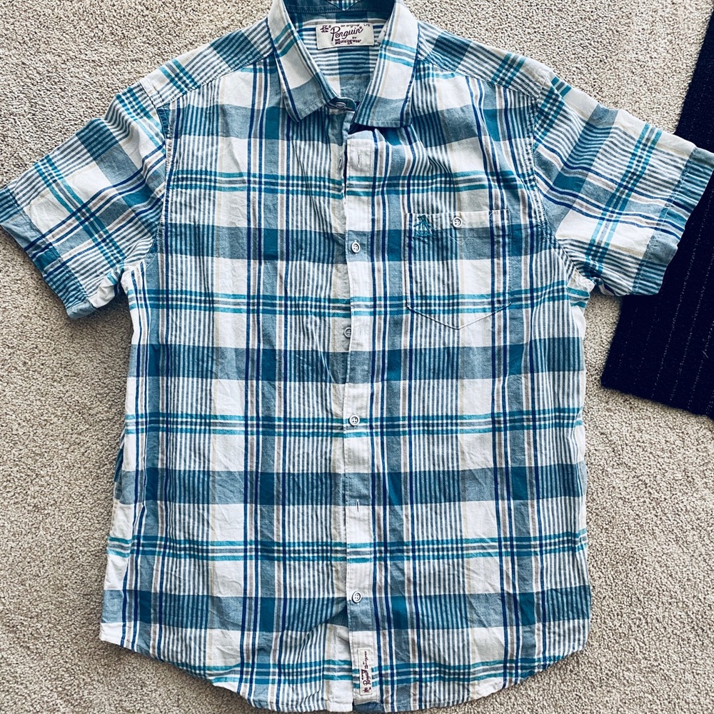Classic penguin plaid shirt